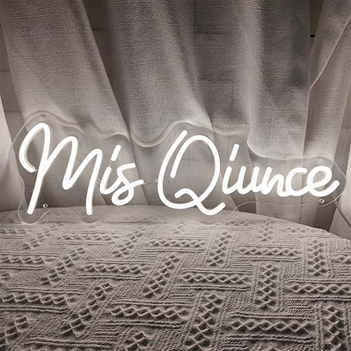 Miniatura 5 de Letrero de neón de membrillo para decoración de pared, letrero de neón de feliz cumpleaños para pared de dormitorio con interruptor regulable para