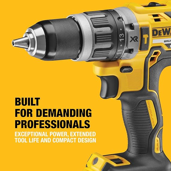 DEWALT 18V XR Brushless Hammer Drill Driver, 2 X 5Ah, DCD796P2-QW