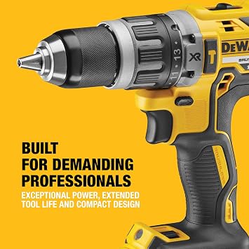 DEWALT 18V XR Brushless Hammer Drill Driver, 2 X 5Ah, DCD796P2-QW