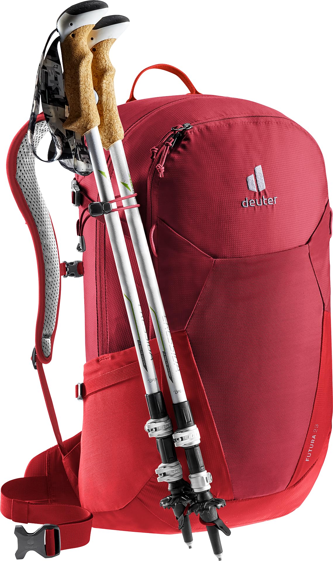deuter Plecak turystyczny Futura 23, Masala-wiśnia, 23 L, Minimalistyczny