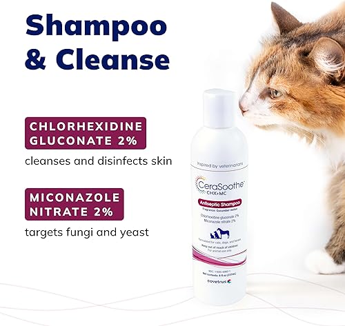 Miniatura 5 de CeraSoothe® CHX+MC Champú antiséptico 16oz