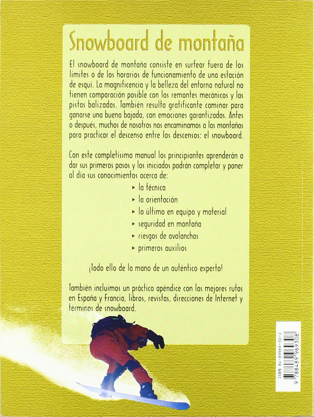 Snowboard de montaña (SIN COLECCION)