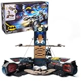 DC Comics Batman&comma; Ultimate Transforming Batmobile Playset&comma; 2-in-1 Playset with Exclusive Figure and Glider&comma; Lights&comma; Sounds&comma; Kids Toys for Boys and Girls 4 and Up