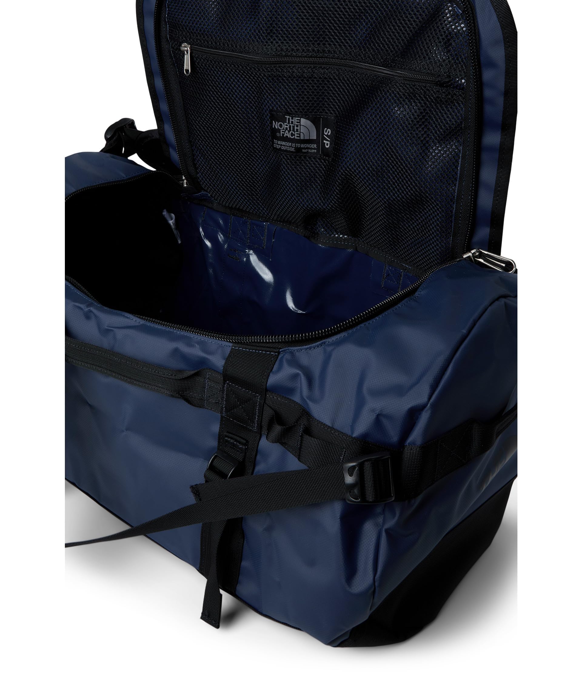 The North Face NF0A52ST4Y2 BASE CAMP DUFFEL - S Gym Bag Homme Summit Navy-TNF Black-N Taille OS