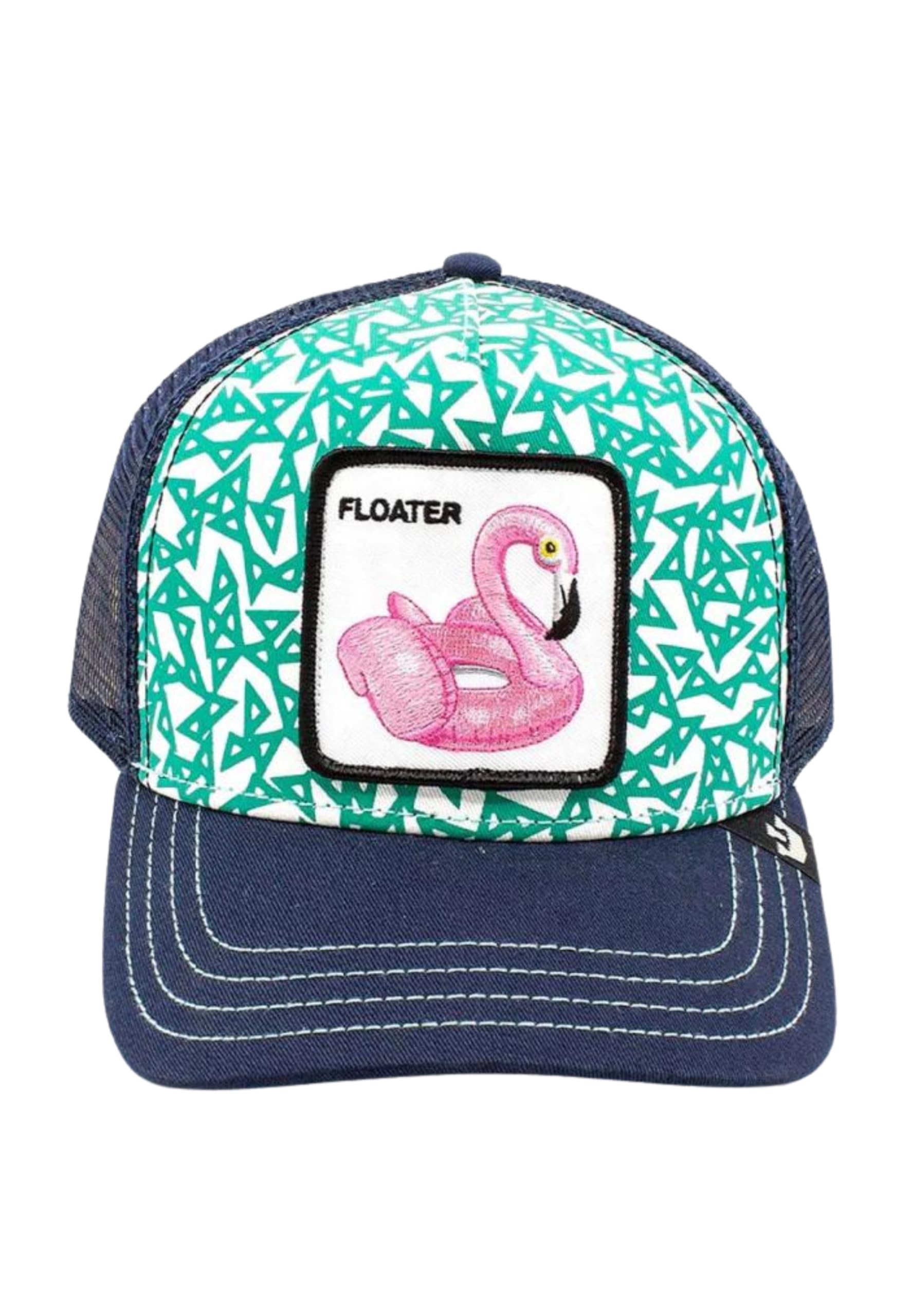 Goorin Bros Flamenco-Kappe "The Floater", Synthetik, blau, Einheitsgröße