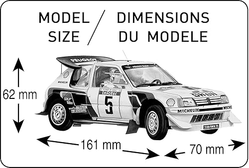 Miniatura 2 de Heller Peugeot 205 EV 2 Kit de construcción de modelos de coche
