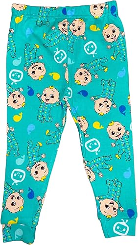 Miniatura 5 de CoComelon Conjunto de pijama de algodón de 4 piezas para niños pequeños