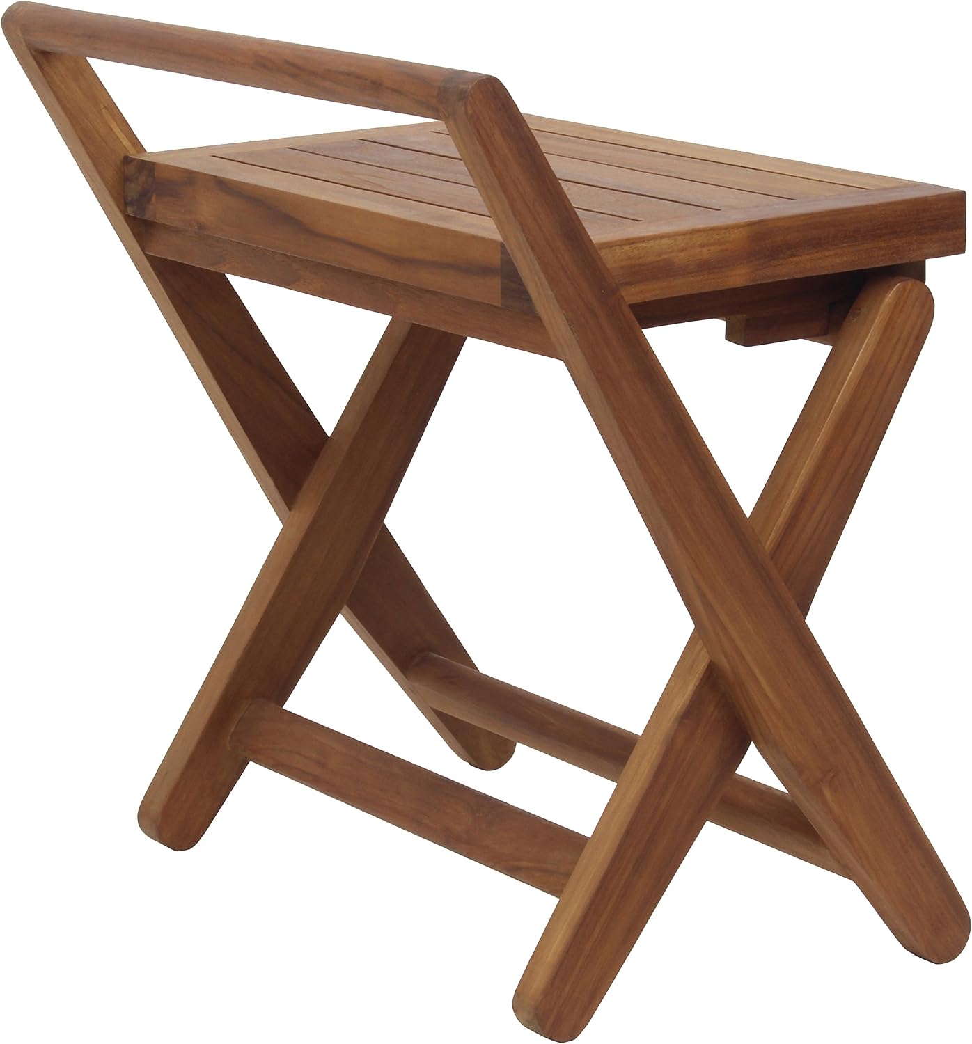 Folding Teak Wood Spa Shower Bench