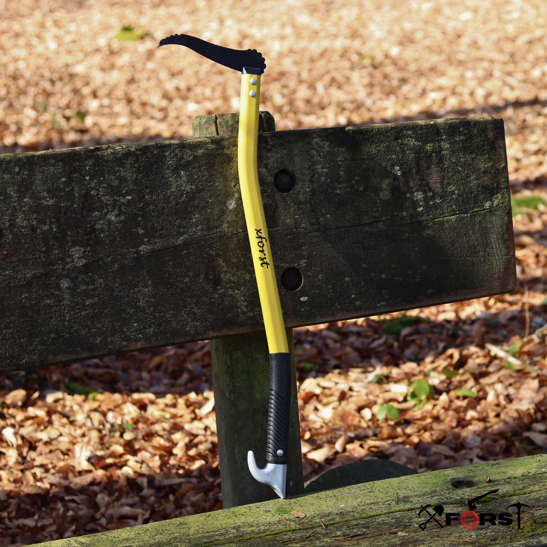 Sapie à Main 75 cm Bûcheron Ergonomique X-PAL75 – Sappie Forestier Long Manche Aluminium Léger 570 g, Crochet Acier Carbone Forgé