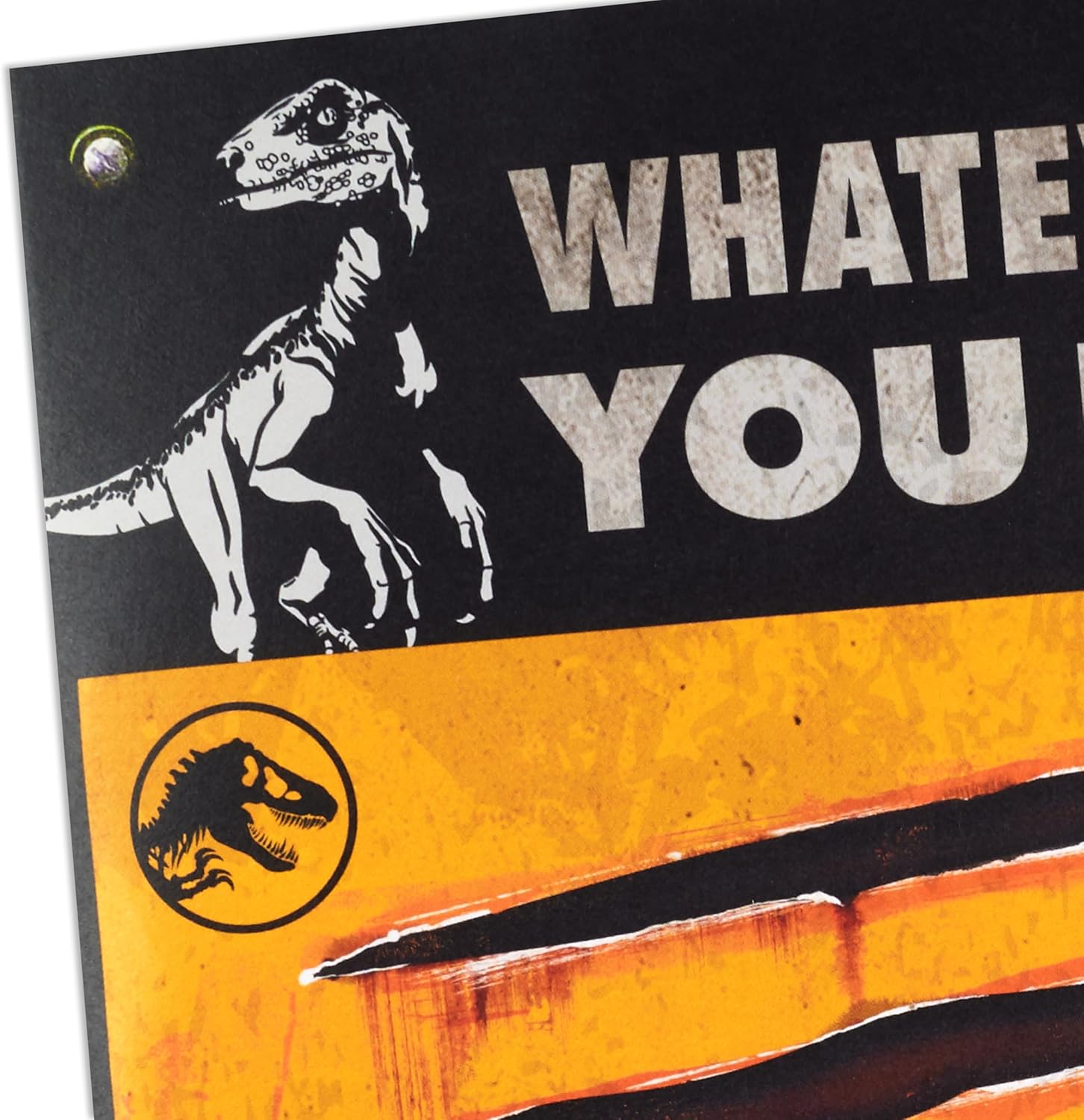 Hallmark Jurassic World Birthday Card with Sound (Pop Up T-Rex) for Kids, Dads, Friends, Family - Image 4