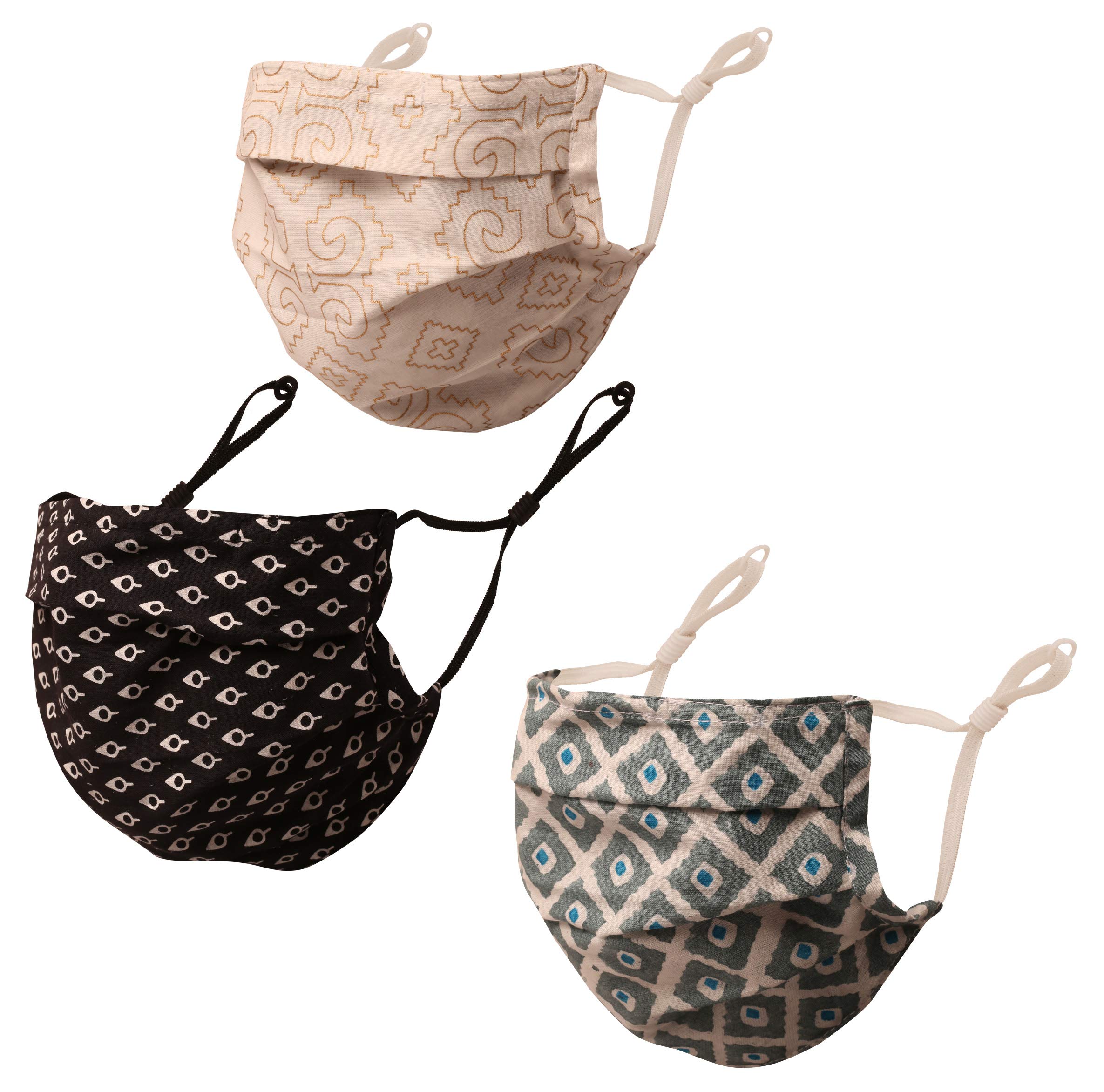 TouchstoneFilter pocket nose bridge 2 layer cotton face mask washable