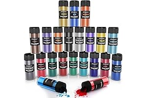 20 Colors Edible Mica Powder for Drinks