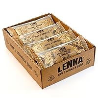Vista 11 de Barras Lenka - Barras de snack de nueces y bayas, sin gluten, alta fibra, kosher, saludables, sin sabores artificiales, envueltas individualmente