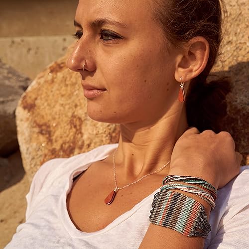 Miniatura 114 de Surfer Bracelets for Men - Handmade Surfer Rope Adjustable Friendship Bracelets - Surf String Bracelet for Couple Women Men Waterproof Beach Jewelry