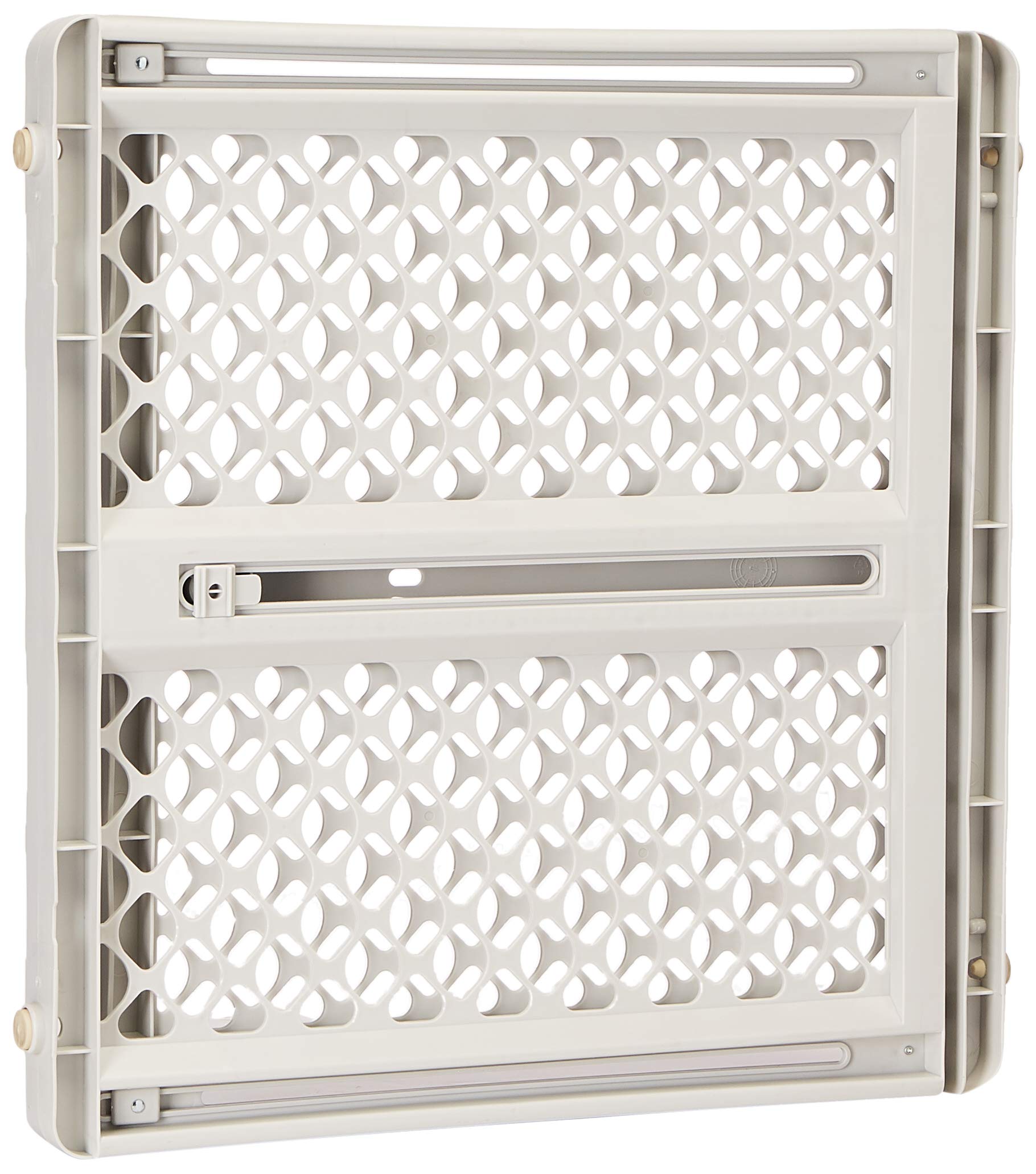 North States Pet Gate Iii Pressure Mounted White, Gray, 2 x 42 x 26"