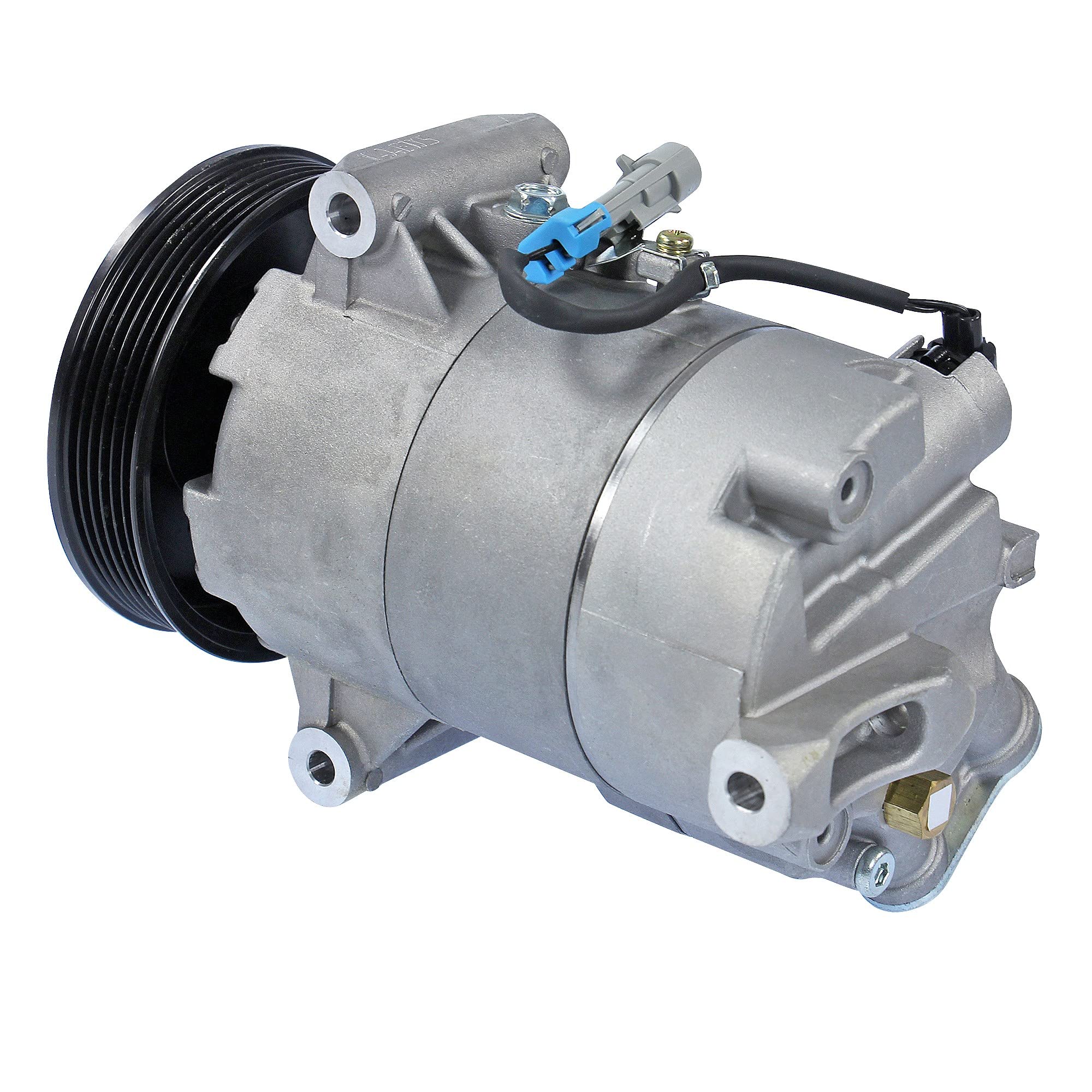 Compressore dell'aria condizionata con puleggia a V per DELPHI/HARRISON CVC con olio PAG compatibile OPEL ASTRA J INSIGNIA A
