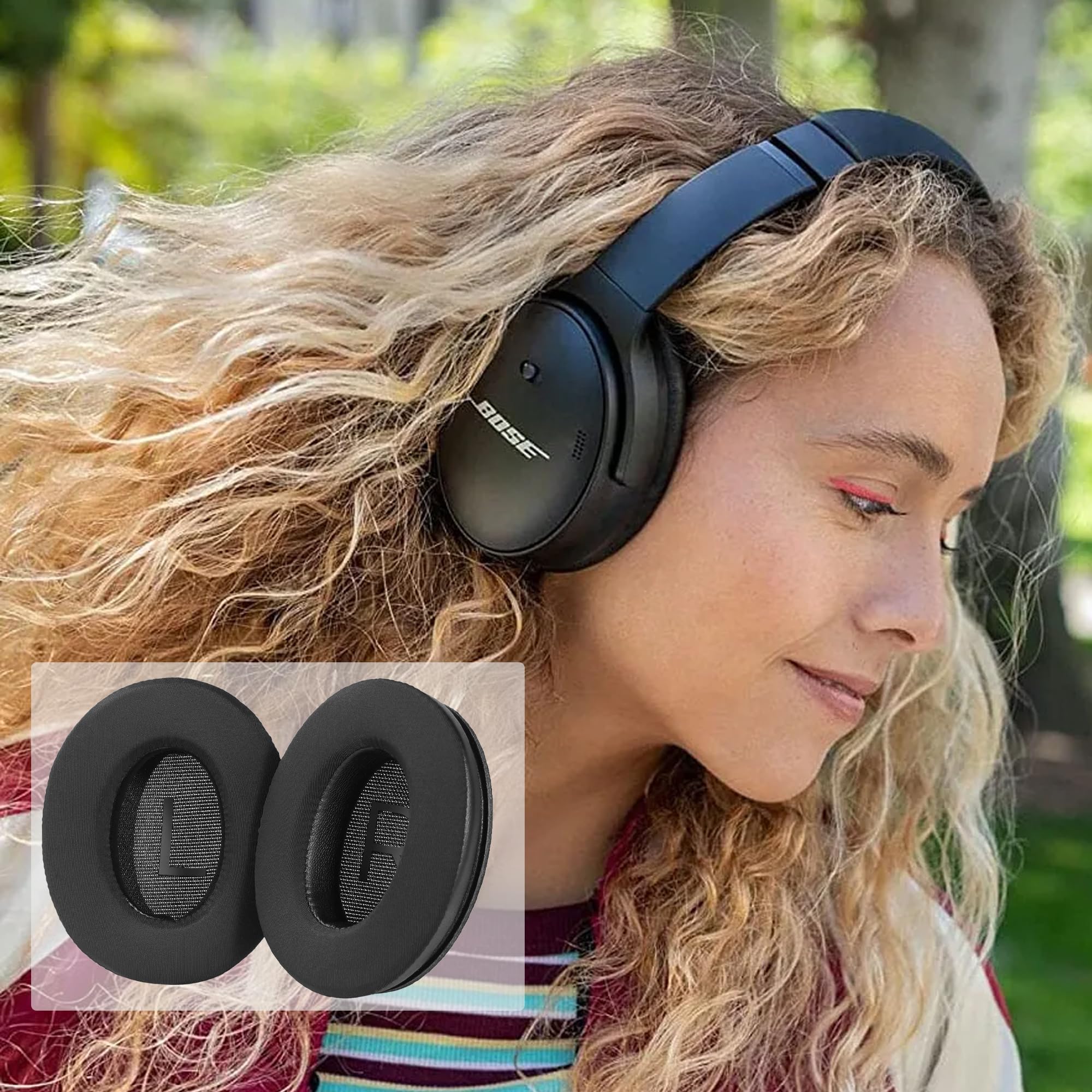 Amazon.co.jp: QuietComfort 45ヘッドホン交換用イヤーパッド Bose