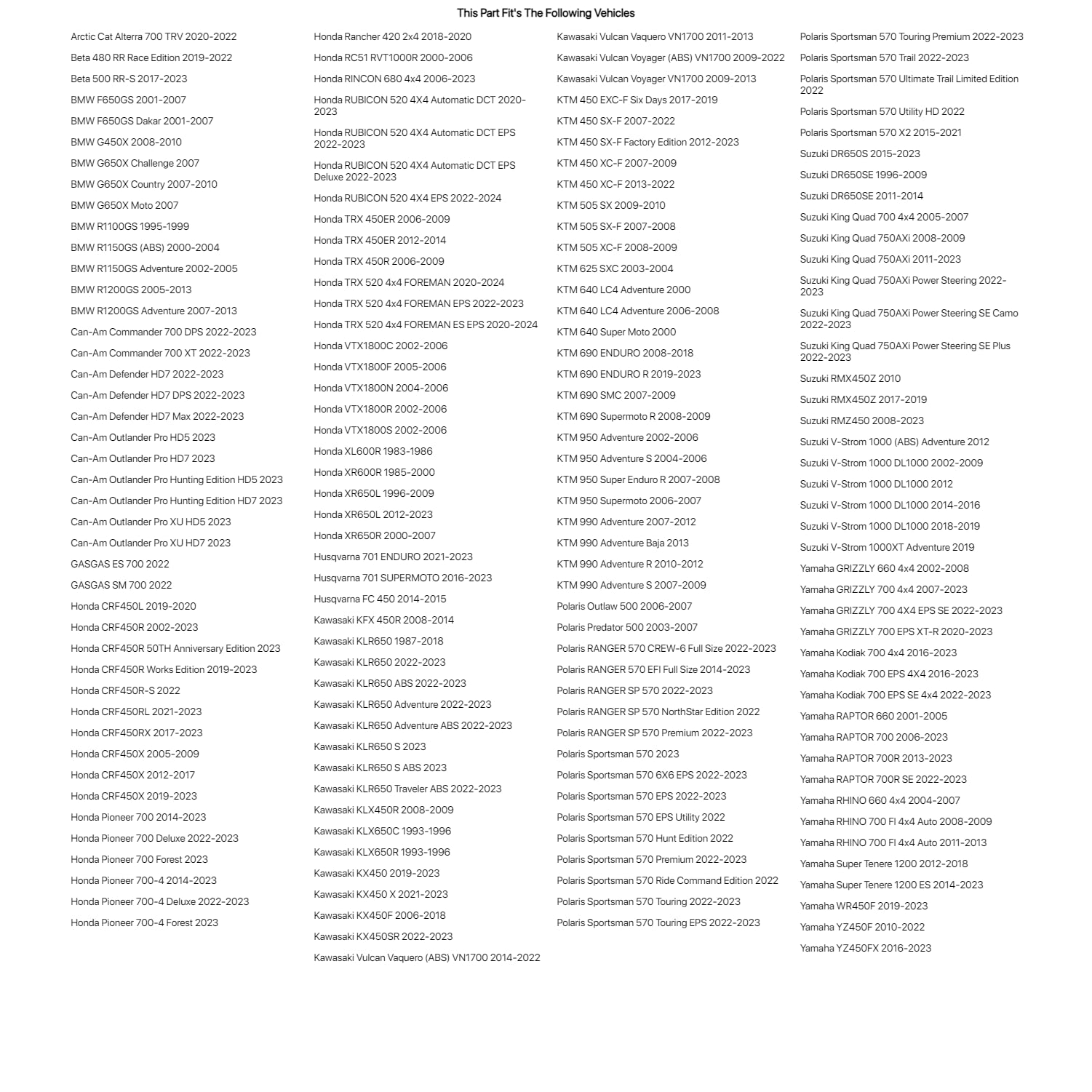 Flex-Hone Cylinder Ball-Hone 96-105mm for KTM 450 XC-F 2007-2009