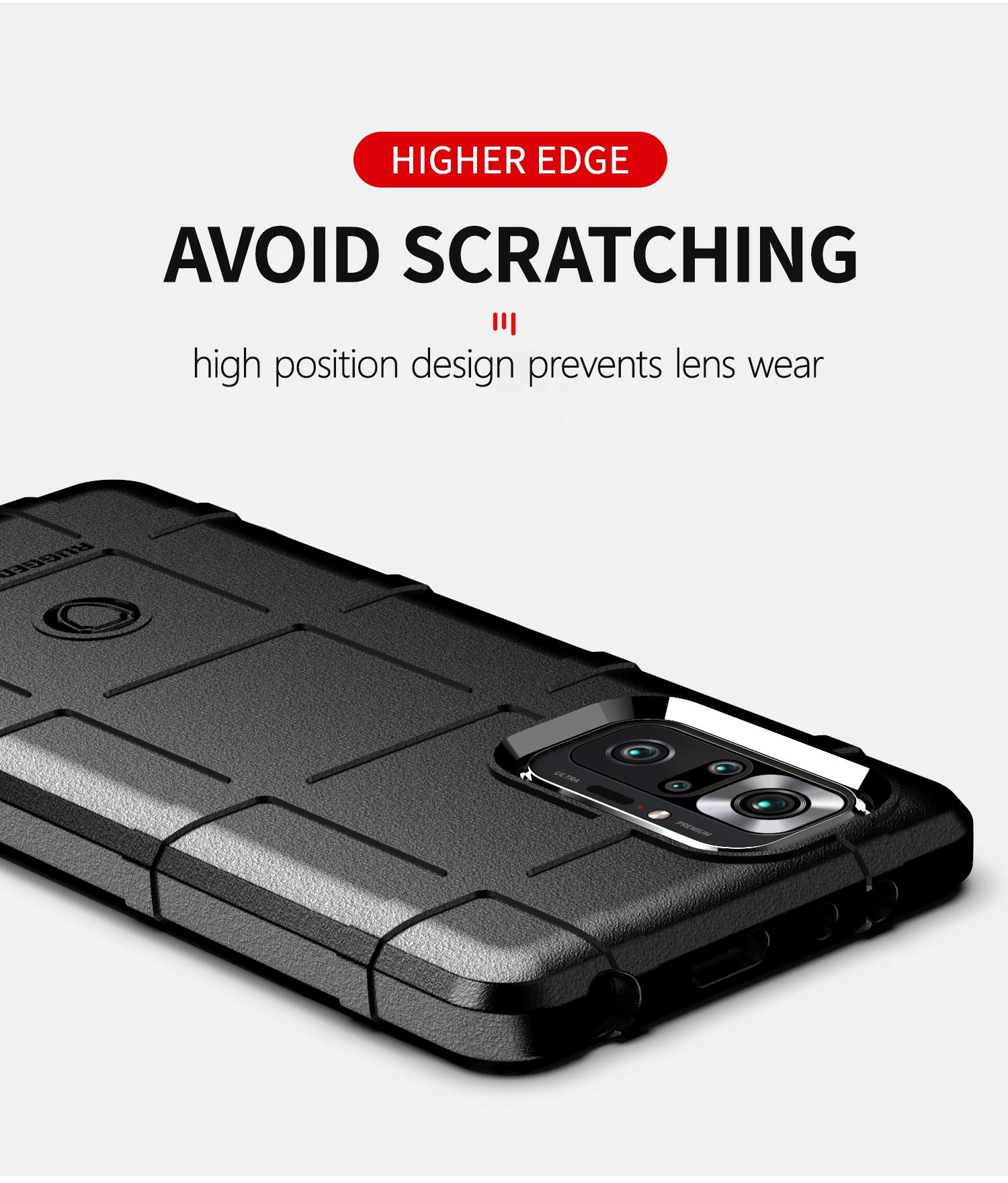 Cover per Redmi Note 10 PRO Max, AntiGraffio, Sottile Paraurti Antiurto
