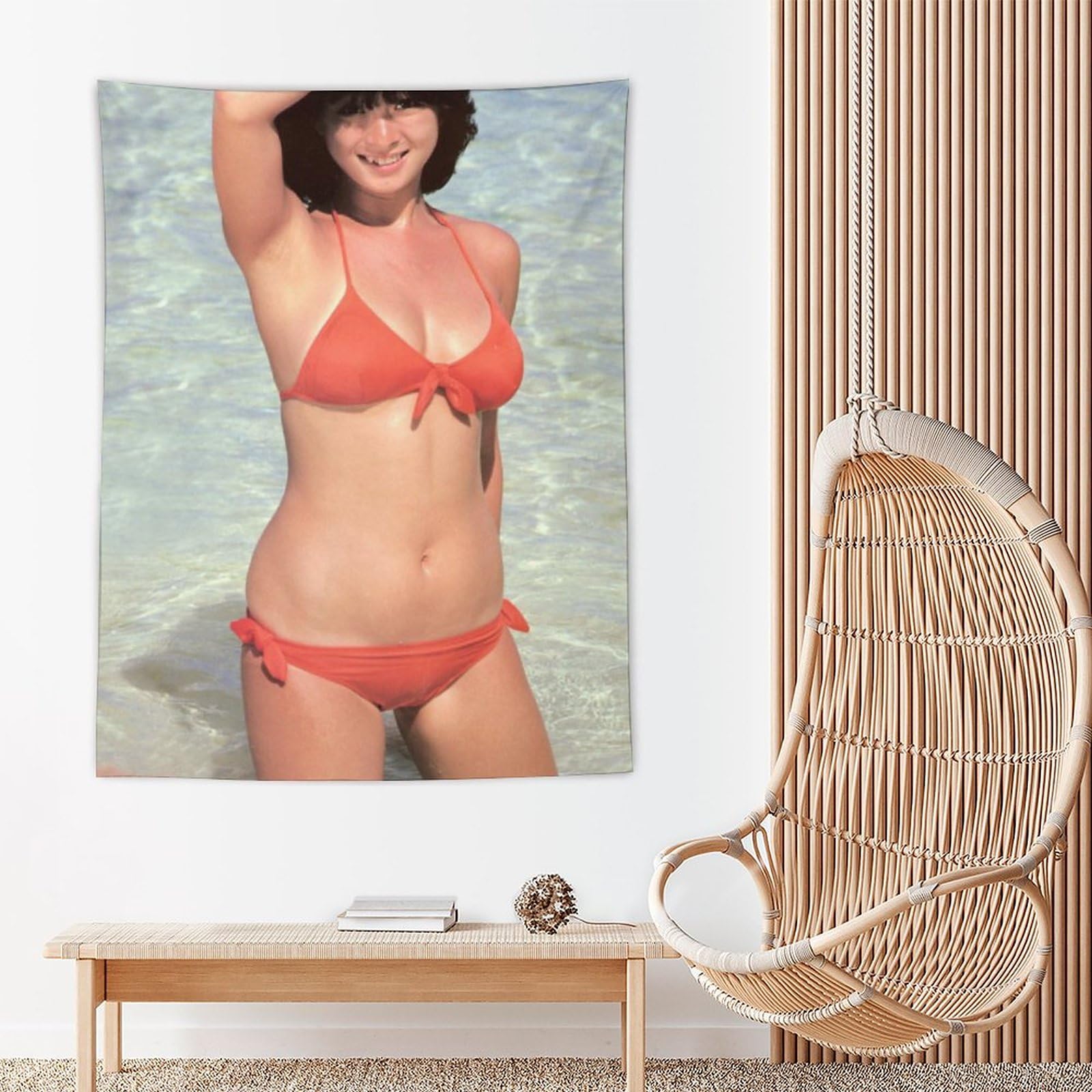 Amazon.co.jp: 河合奈保子水着セクシー写真 ポスター絵画 ウォール