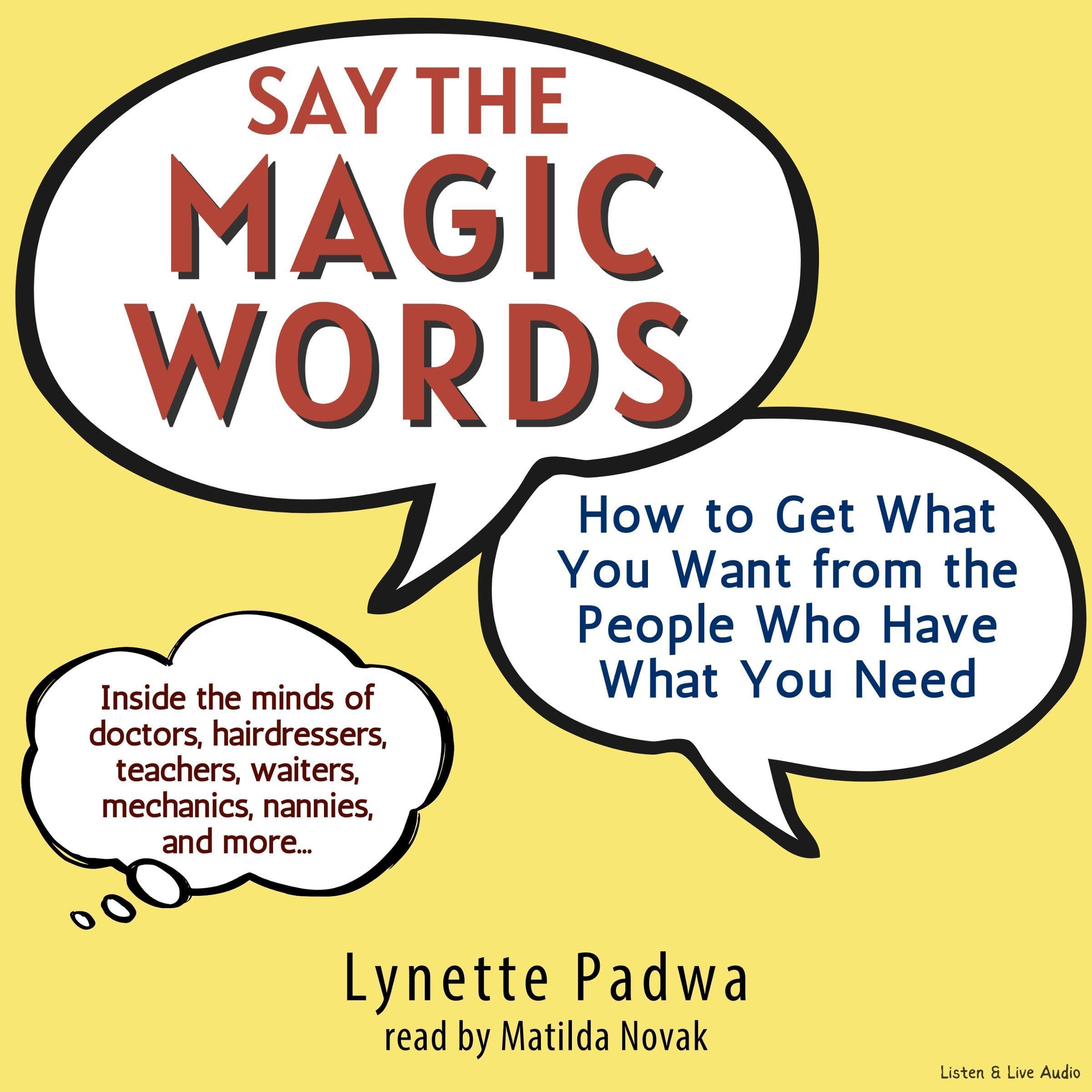 Cover art for Say the Magic Words