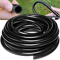 Carpathen 50FT 1/2 Inch Drip Irrigation Tubing Mainline - Flexible UV-Resistant Poly Hose for Push-to-Connect Garden Watering Systems