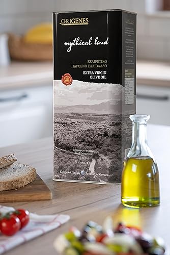 Miniatura 9 de Lata de aceite de oliva virgen extra, aceite de oliva prensado en frío de gran sabor, aceite de oliva KORONEIKI virgen extra, aceite de oliva de la