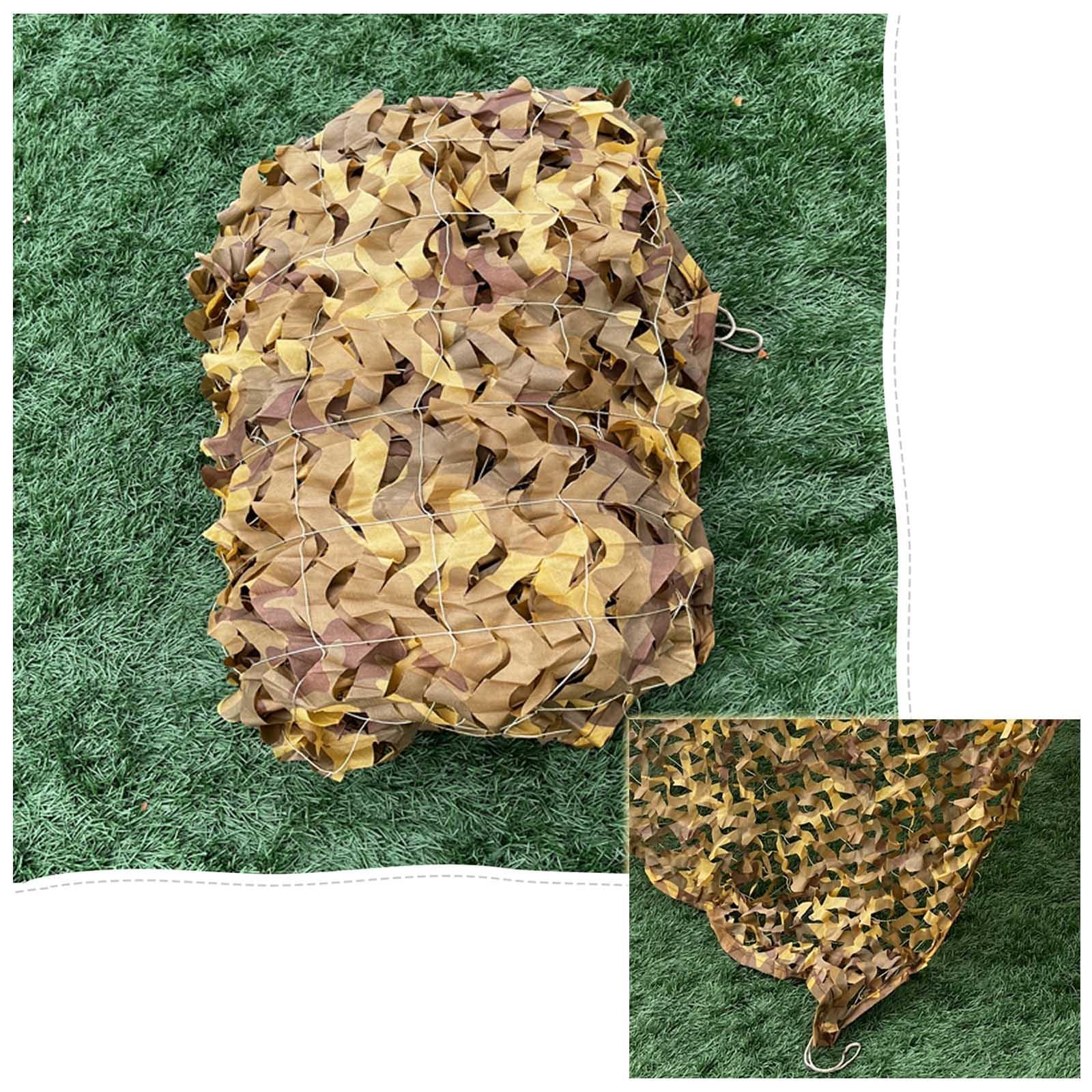 Oudini Desert Camo Netting,Camouflage Net For Hunting,Military Netting,Outdoor Sunscreen Net,For Sunshade,Shooting,Hide,Fence,Car Cover/Desert/7 * 9M/26.2 * 29.5Ft