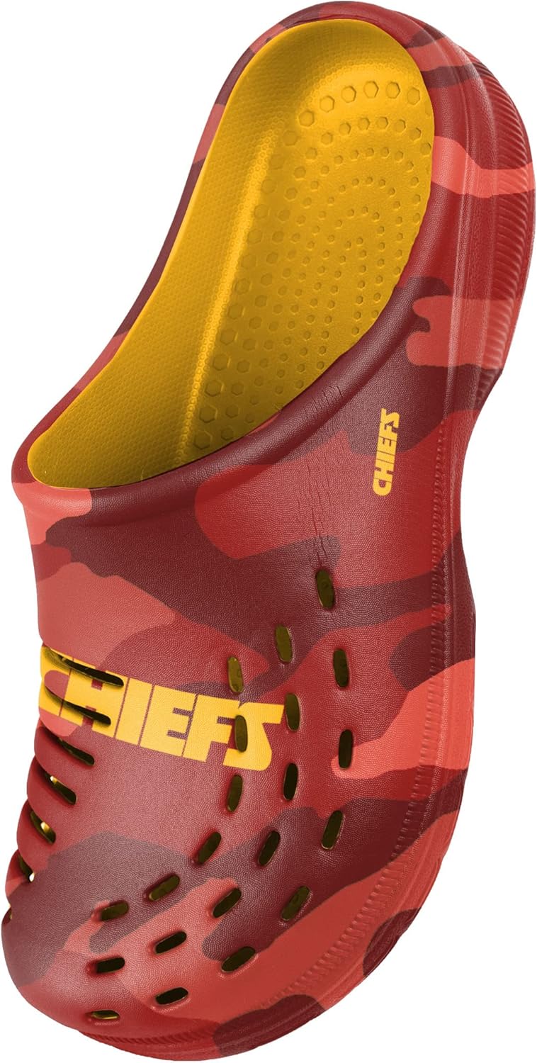 FOCO Men's NFL Team Logo Garden Water Sandals Shoes Slipper Clogs - Image 3