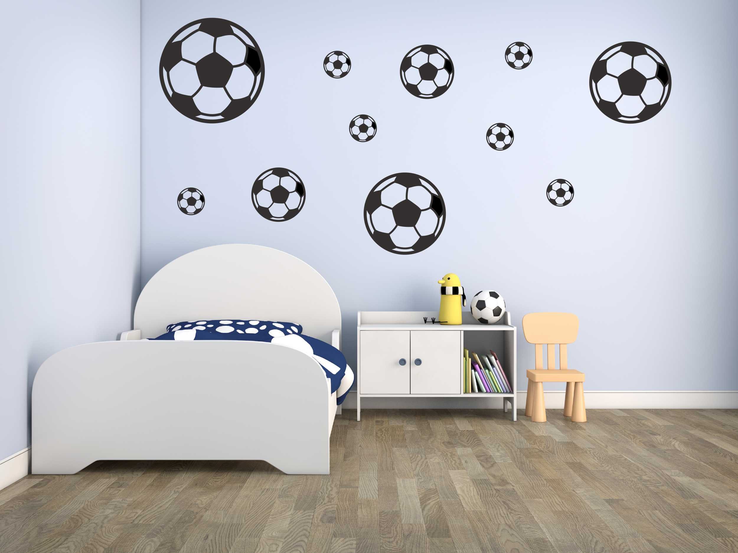 Adesivo bambini pallone da calcio Adidas - TenStickers