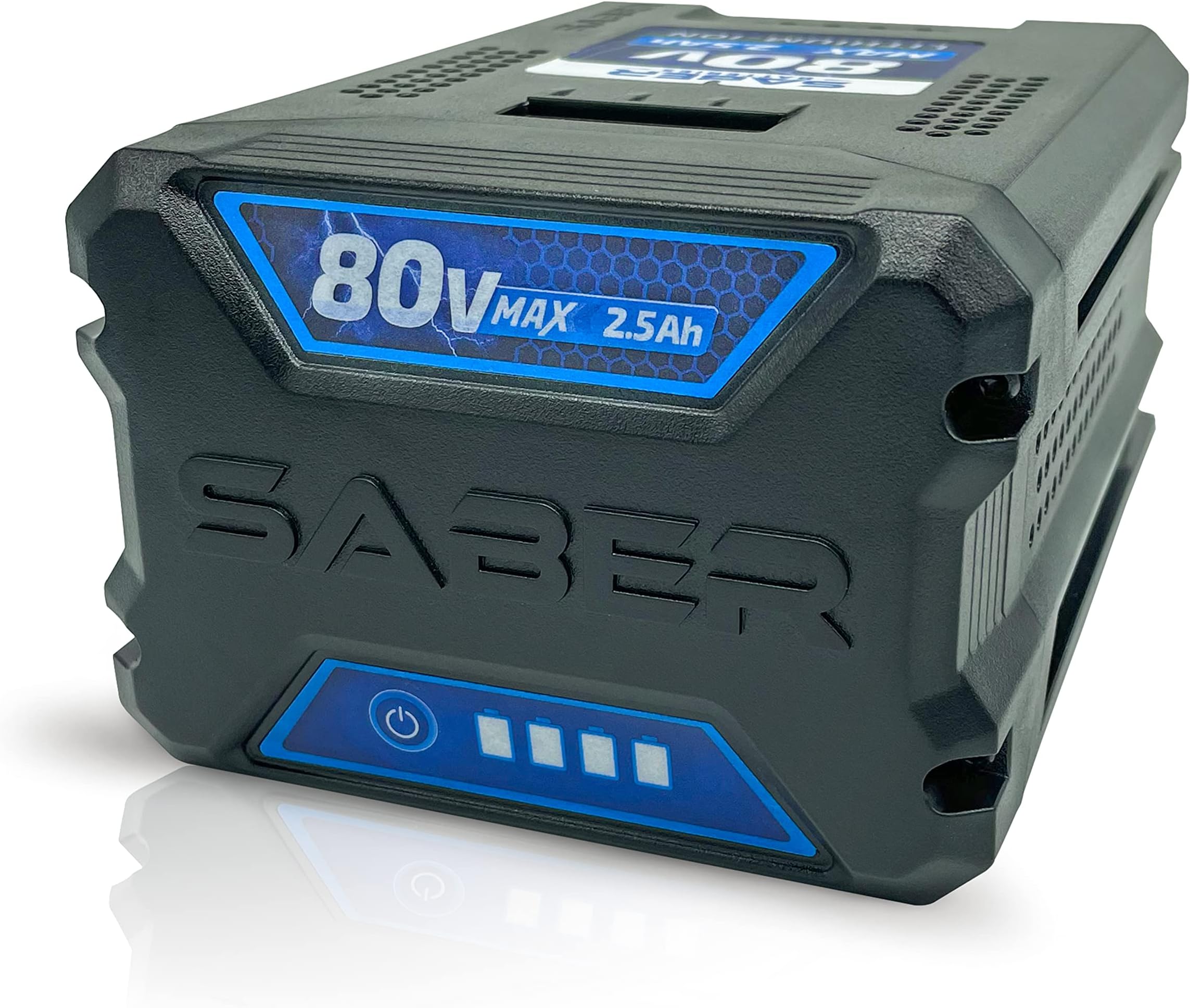 SABER 80-Volt 2.5Ah Battery Replacement for Kobalt 80V Cordless Power Equipment Battery - Designed in The USA