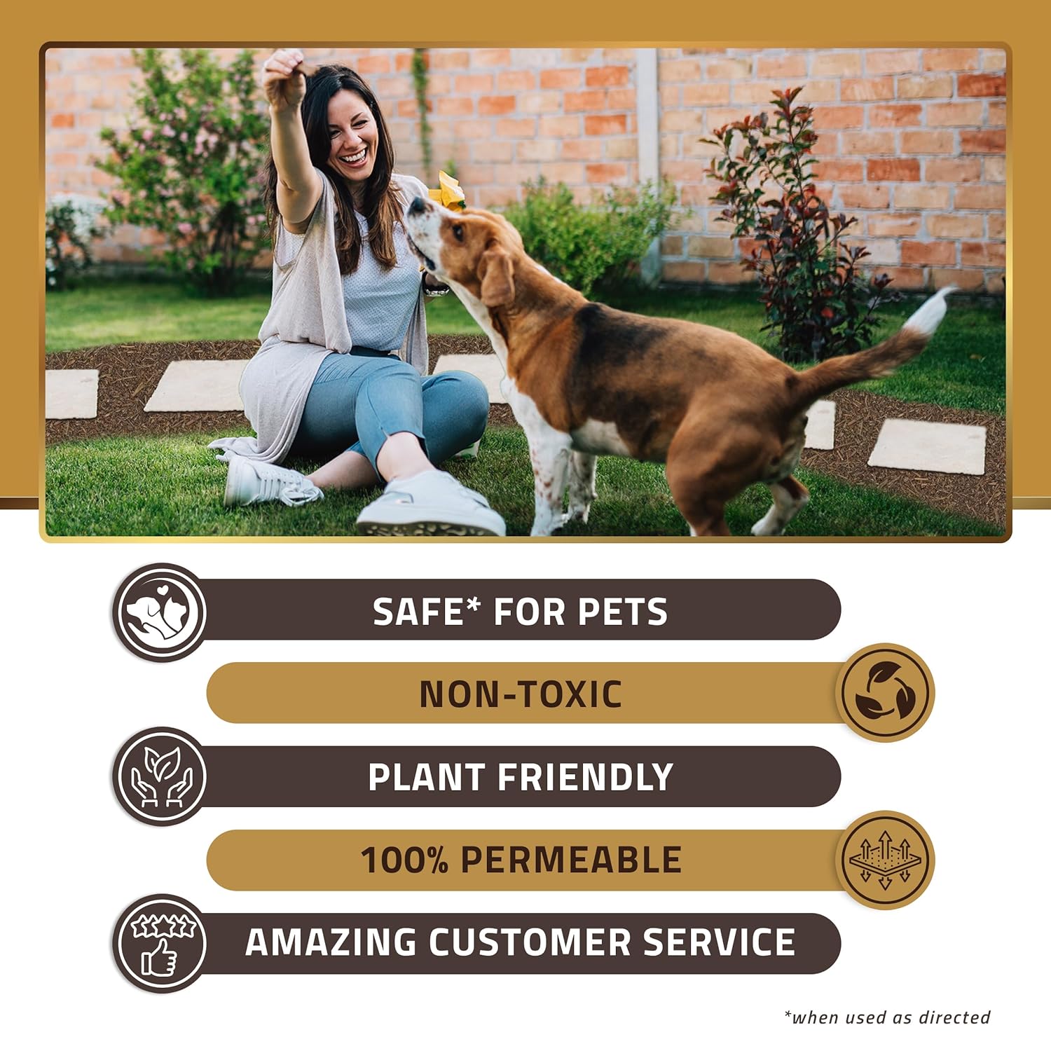 Lockscape Max Mulch Glue Landscaping Kit – 2 x 32oz Mulch Stabilizer with Petratools HD101 1 Gallon Pump Sprayer, Landscape Adhesive for Mulch, Bark, Pine Straw & Garden Beds