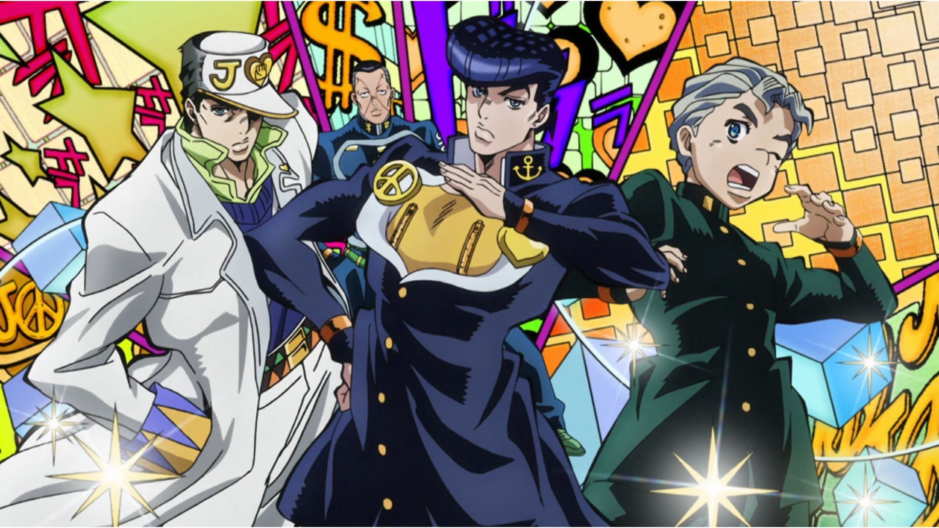 Posterhub Anime JoJo's Bizarre Adventure Josuke Higashikata