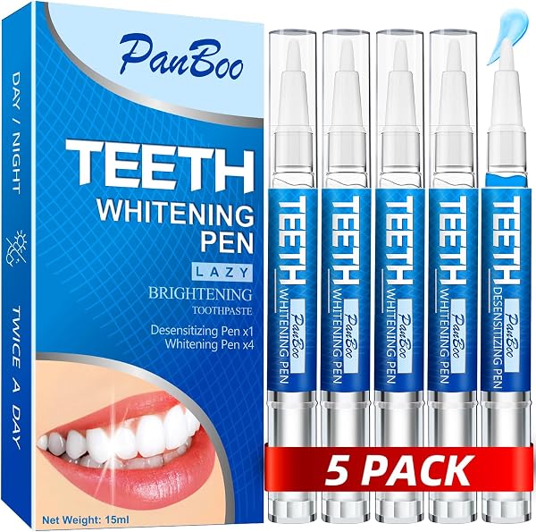 Pankoo Lápiz Blanqueador Dental 4+1
