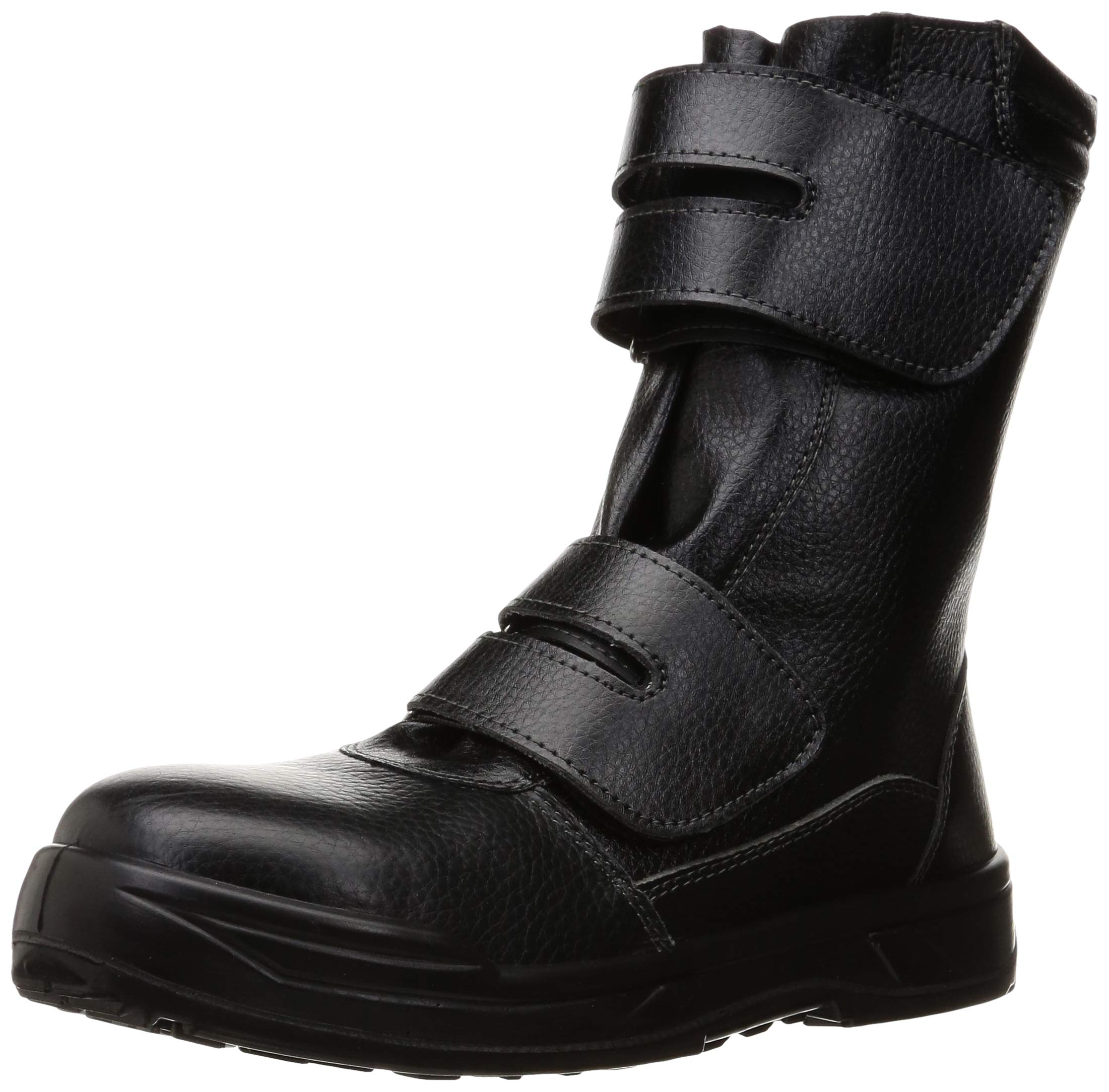 野口ゴム工業(旧ノサックス ワークシューズ 安全靴 JSAA規格A種合格 耐滑 静電 長編上マジック ウレタン2層底 KC-0077M メンズ ブラッ 81FQMm1U8oL.jpg