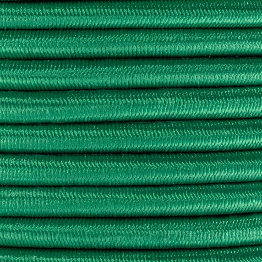 West Coast Paracord Bungee Elastic Nylon Shock Cord (3/8 Inch x 50 Feet, Kelly Green) — image 1