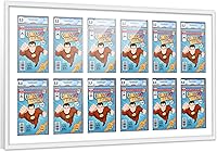 Vista 46 de Poster Palooza Marco de cómic con paspartú para 2 cómics CGC, CBCS o PGX Graded Comics – Marco de cómic negro para cómics de 8.125 x 13 pulgadas