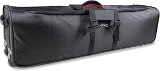 GEWA Trolley para accesorios de montaje, SPS, color negro, 120 x 31 x 31 cm