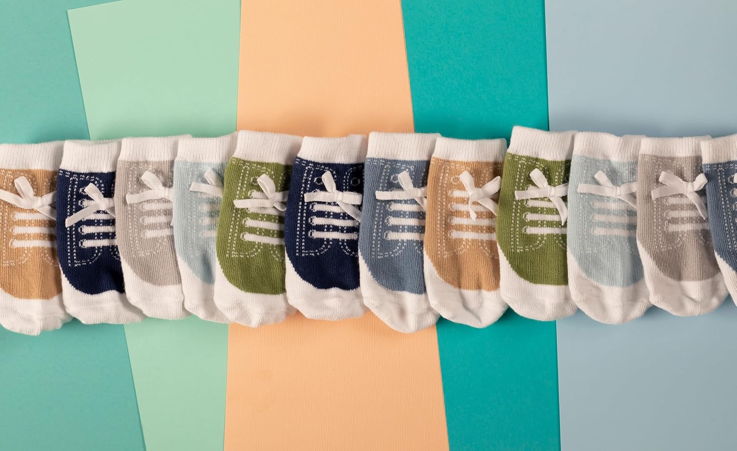 Trumpette Baby Boy/Girl Sock Set for Infant-Toddler, 6-pack, Unisex, 0-24 Months