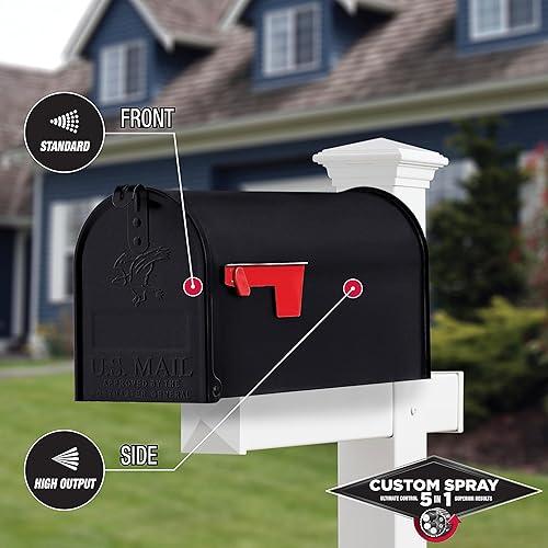 Vista 343 de Rust-Oleum 376885 Pintura en aerosol 5 en 1 personalizada para prevención del óxido, 12 onzas, transparente brillante