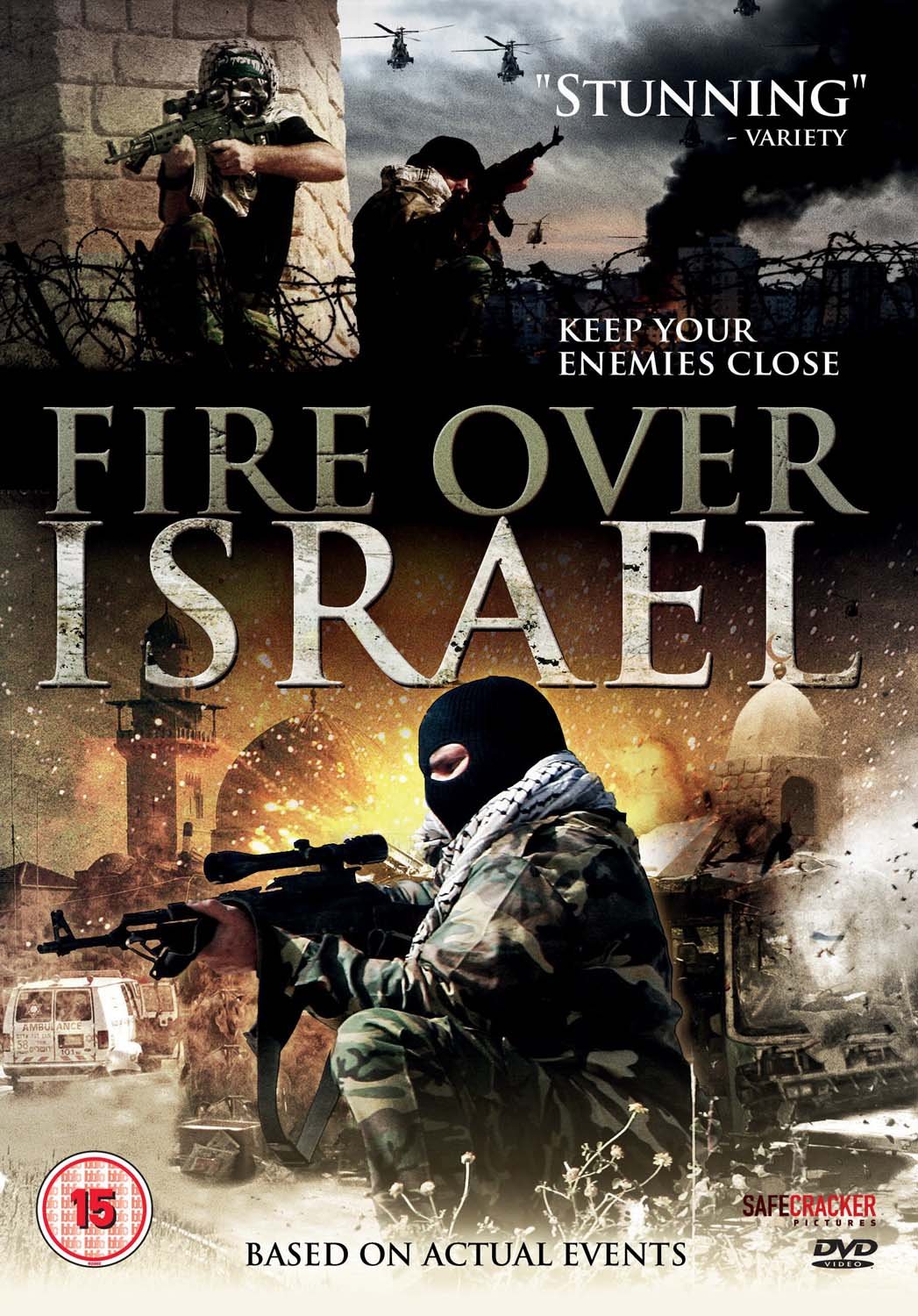 Fire Over Israel DVD Video Movie Region 0 PAL UK Film Keep Your Enemies Close