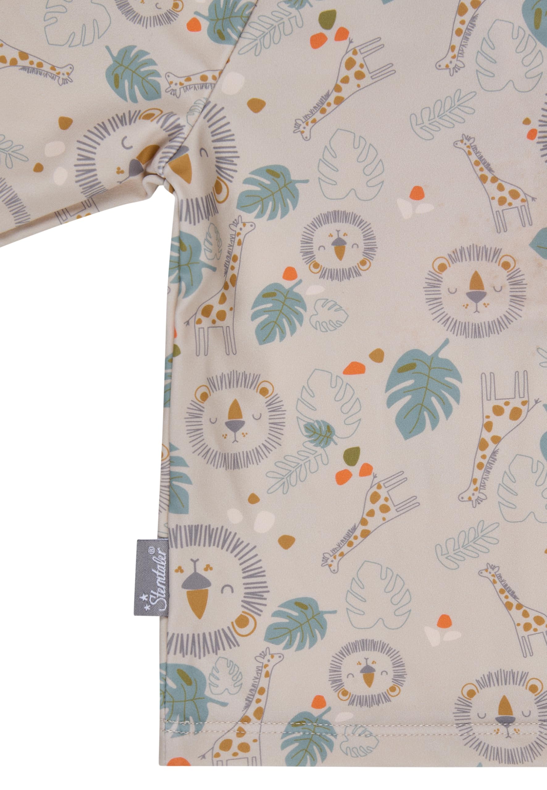 Sterntaler Unisex Baby Badeshirt Langarm Safari Schwimmshirt-Set (1er Pack)
