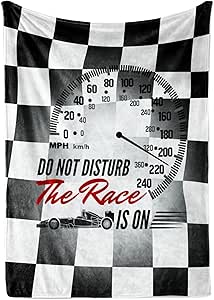 InnoBeta Car Racing Gifts, Cool Speed Racing Car Throw Blanket for Kids Boys 50\\\