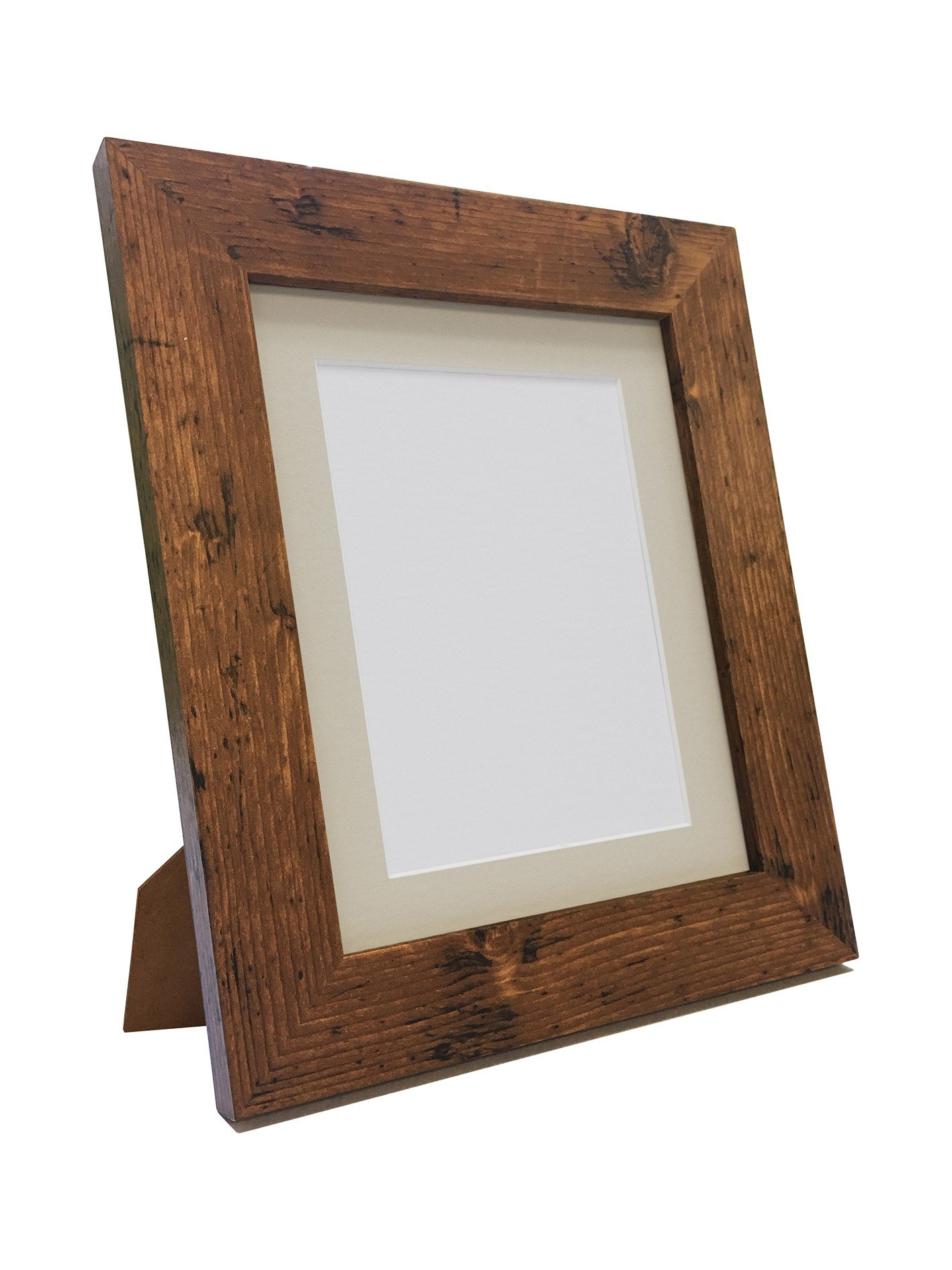 Frames By Post Light Grey Mount Metro Vintage Wood Photo Picture Poster Frame With 40 X 40Cm Image Size 30 X 30Cm