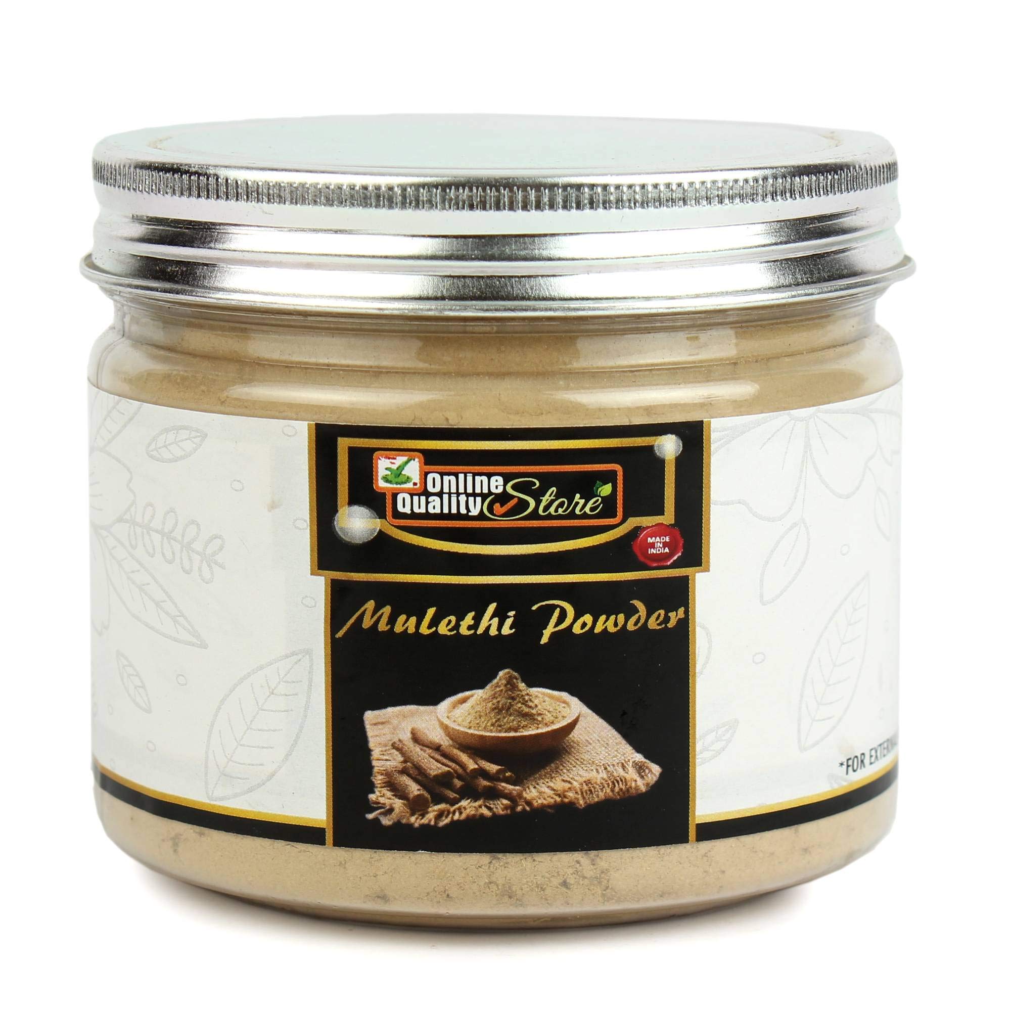 Online Quality Store Mulethi Powder | Yashimadhu | Liquorice | Glycyrrhiza glabra | Best for hair and Skin care, 250g-image-14