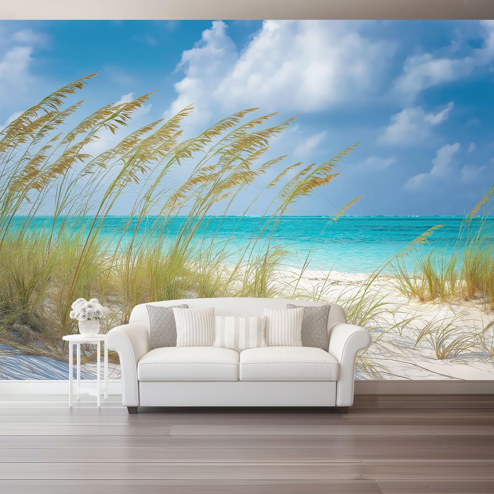 Papier peint panoramique 350x256 cm intissé multicolore pour salon