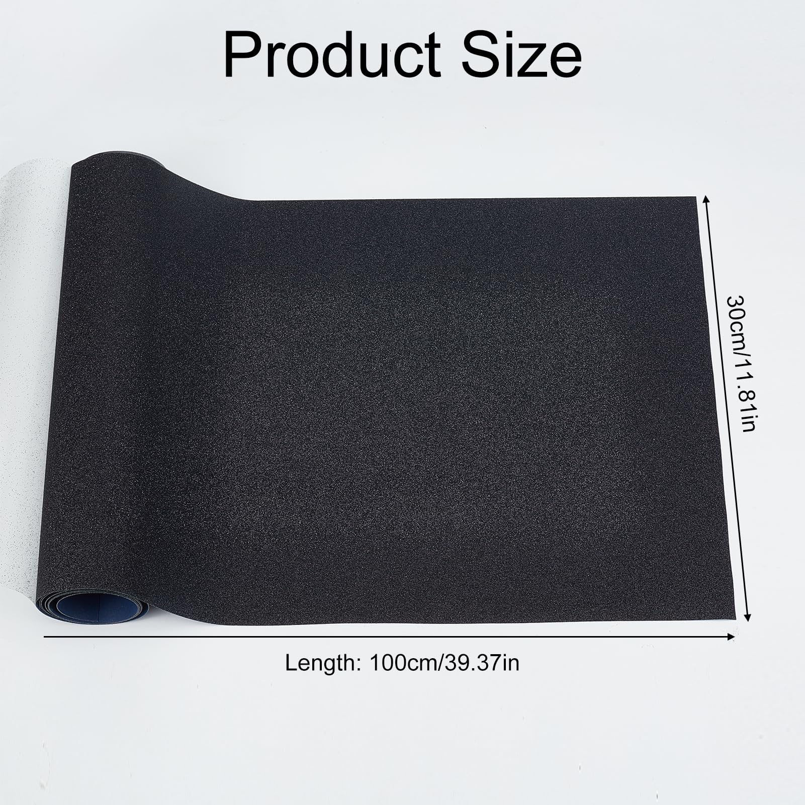 letsinstyle Puffy Glitter Vinyl Heat Transfer, 11.8 Inch by 3ft 3D Vinyl Puff Heat Transfer, Foaming Puff HTV Iron on Accessory for T-Shirts DIY Compatible with Cricut or Silhoutte Cameo