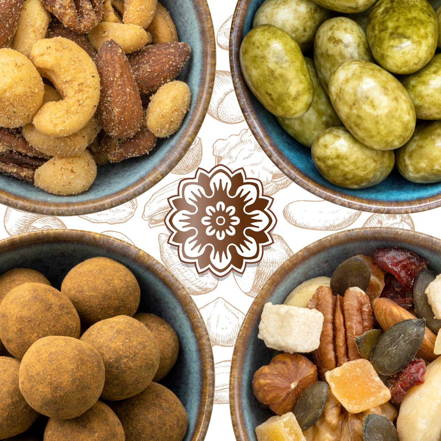 Corasol Premium Nuss-Mix Adventskalender 2025 24 Nussmischungen