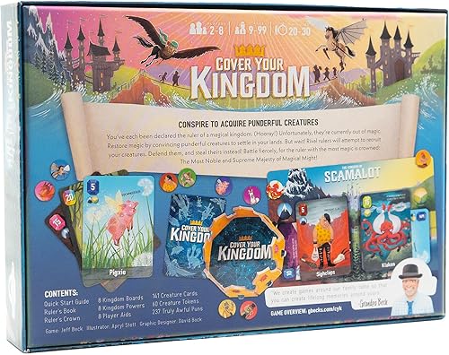 Miniatura 2 de Grandpa Beck's Games Cubre tu reino | Cubre tus activos Nuevo y muy desagradable Hermano | Un juego de fiesta mágicamente malicioso para 2-8