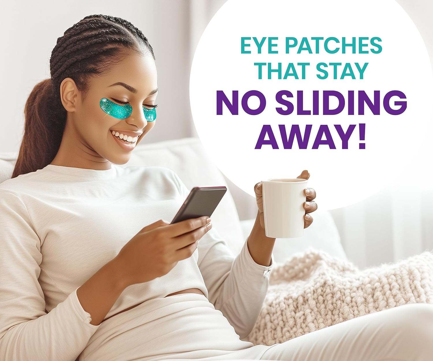 Stylia Under Eye Patches for Puffy Eyes and Dark Circles (30 Pairs) - Marine Collagen Under Eye Mask with Retinol, Vitamin C, Hyaluronic Acid, Pearl Extract - Eye Masks for Dark Circles and Puffiness - Image 5